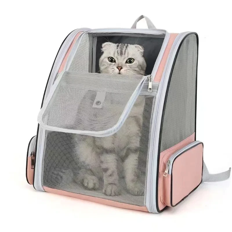 Bag cludo anifeiliaid anwes ar gyfer cath a chi